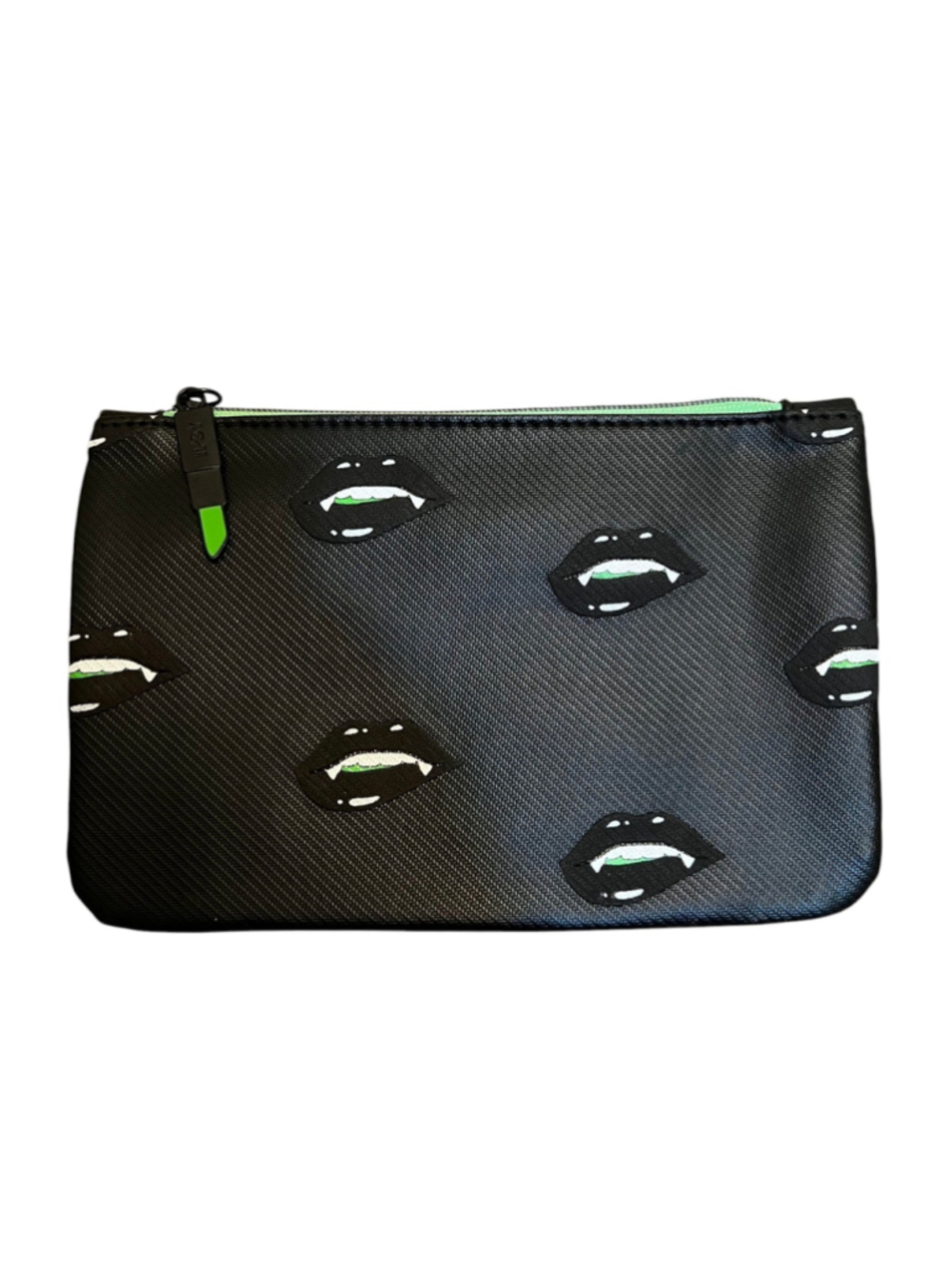Vampire IPSY October 2021 Glam Makeup Bag Wicked Halloween Fangs Black Lips